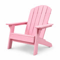 Silla Adirondack de madera rosa
